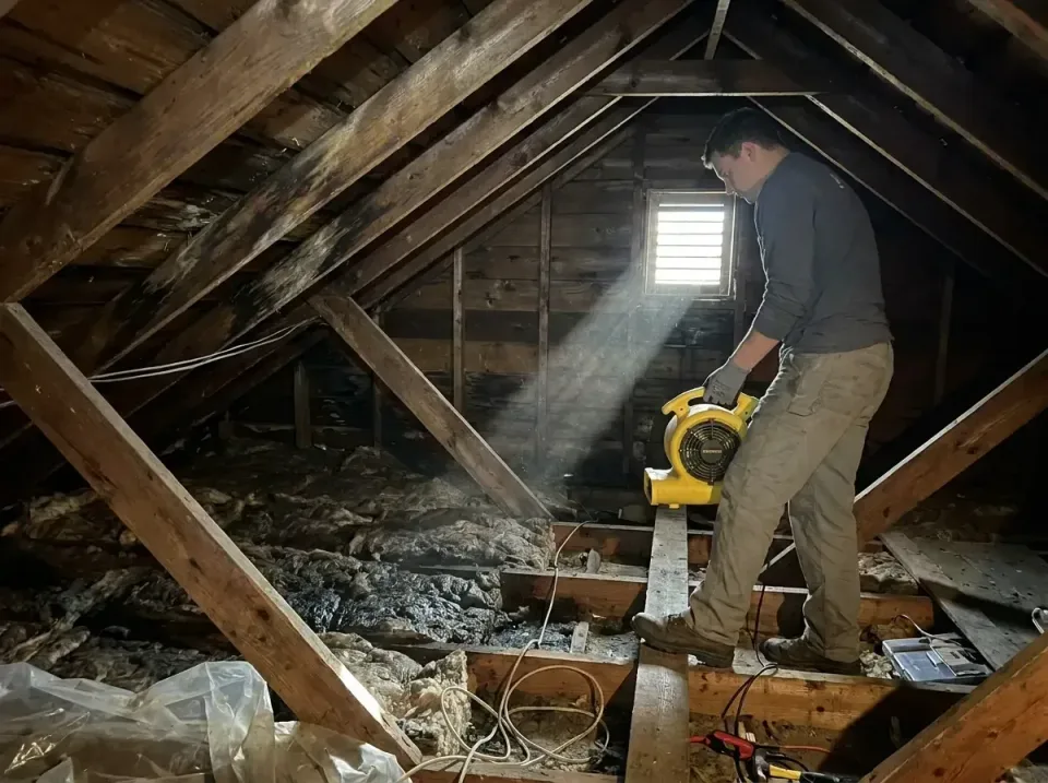 attic-water-damage-drying-proc-007 — frequently asked questions, Emergency Water Extraction & 24/7 Flood Response in Cedar R…